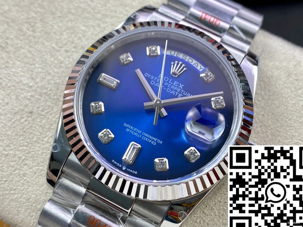 Dial Rolex M128239-0023 Factory GM Day 36MM Date Blue 1229